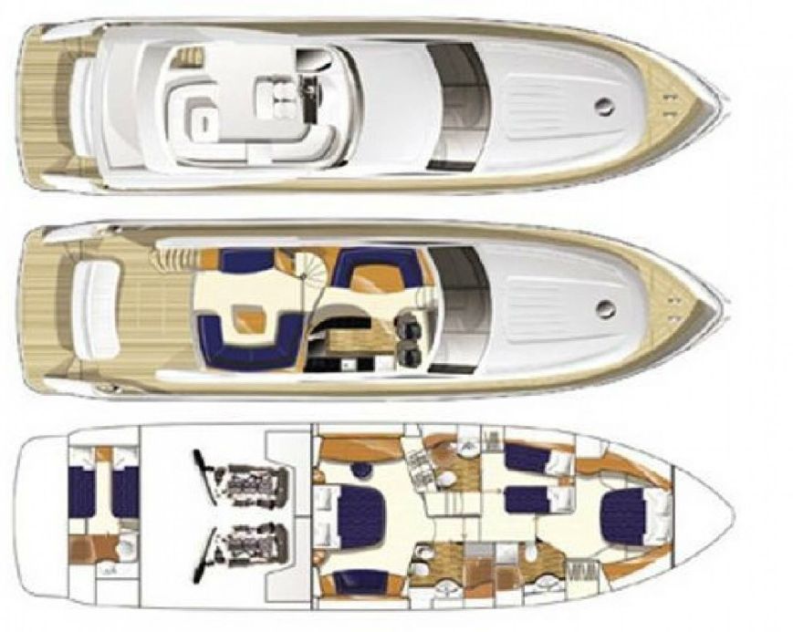 Princess 67 | Jacht makelaar | Shipcar Yachts